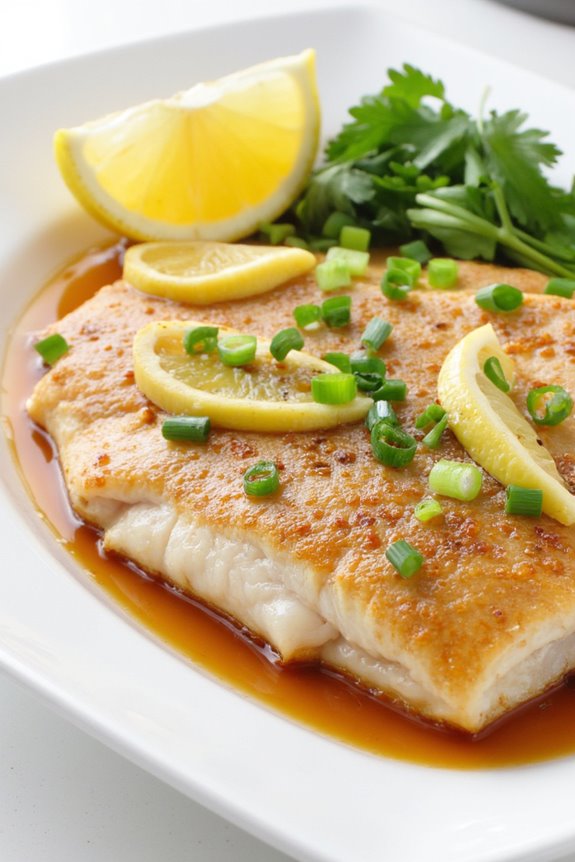 steamed fish with ginger