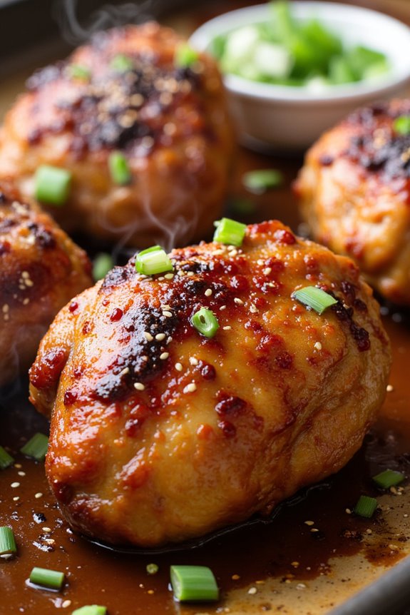 sweet and savory chicken