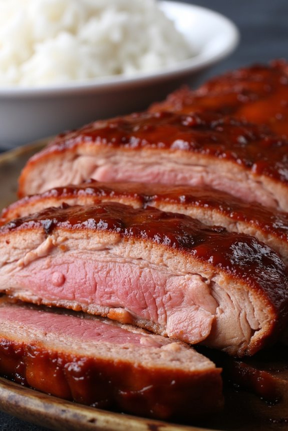 sweet and savory pork