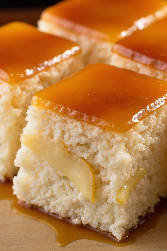 sweet coconut rice cake