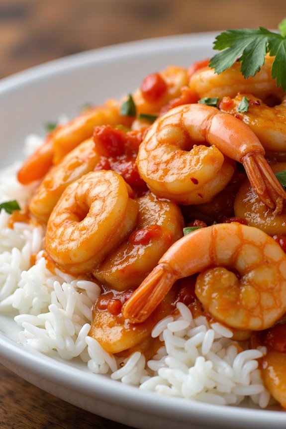 sweet spicy shrimp delight