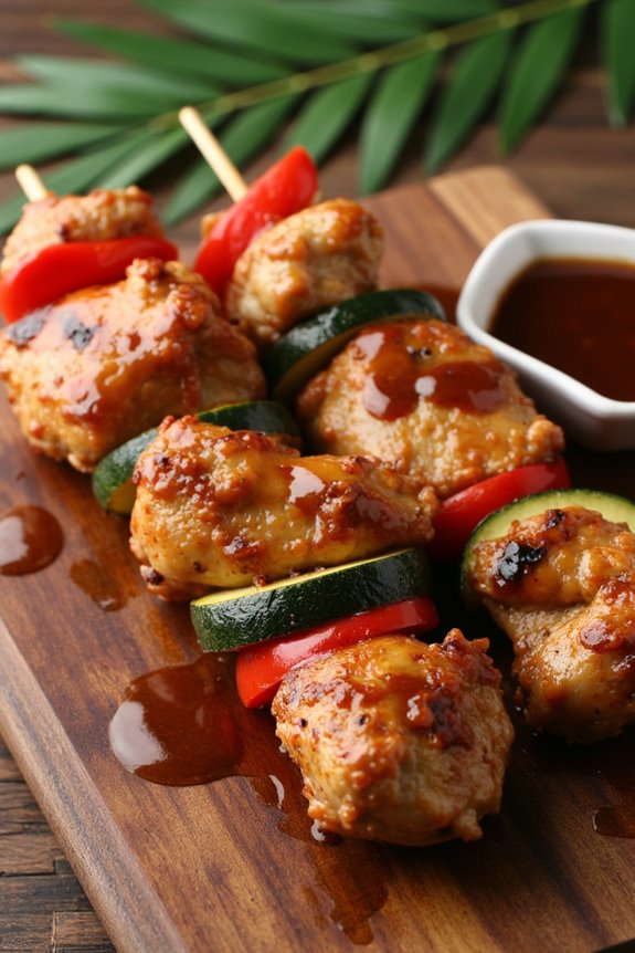 teriyaki chicken skewers recipe