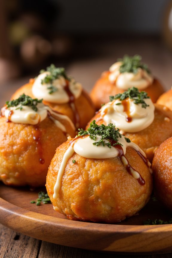 teriyaki chicken takoyaki delight