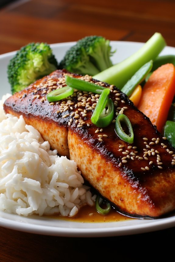 teriyaki salmon quick delicious nutritious