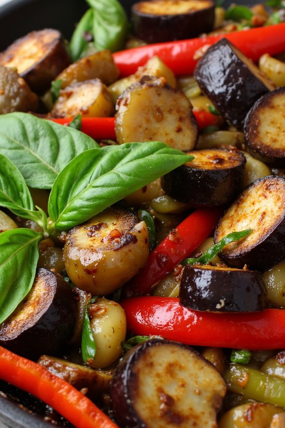 thai basil eggplant delight