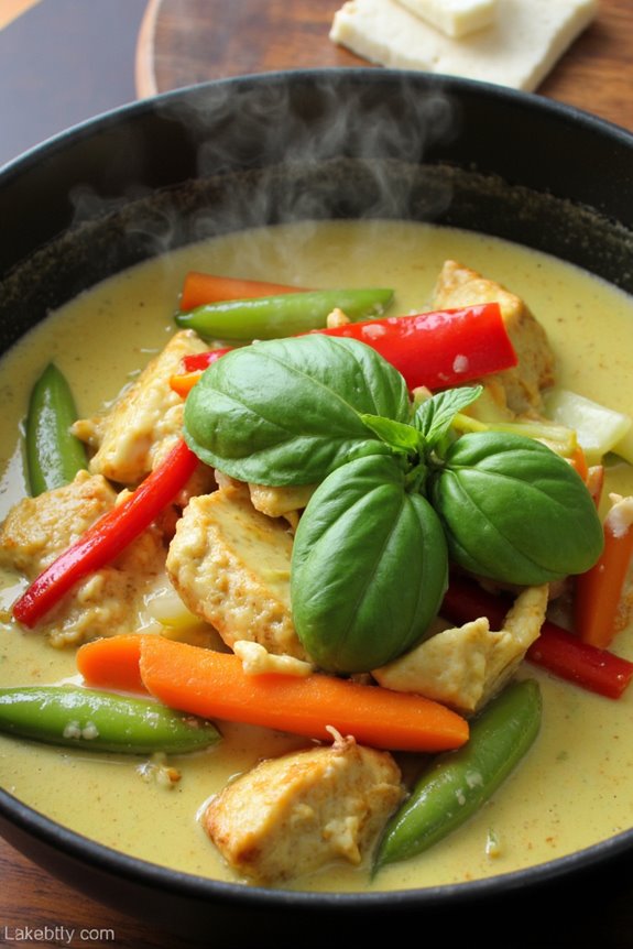 thai inspired fusion curry delight