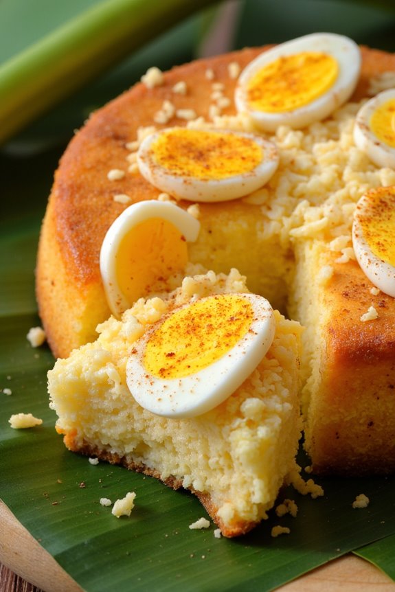 traditional filipino coconut cake