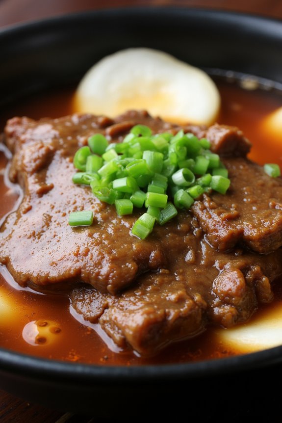 traditional korean short rib soup