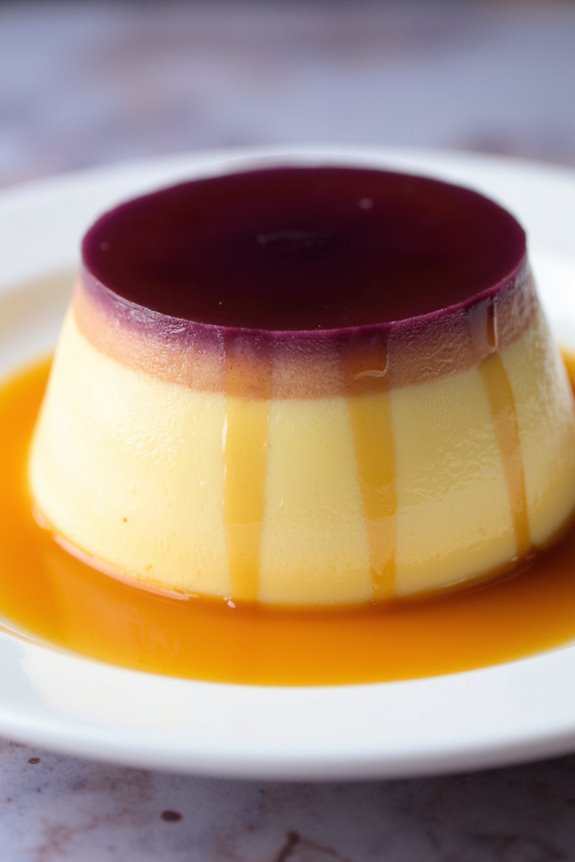 ube flavored creamy dessert delight