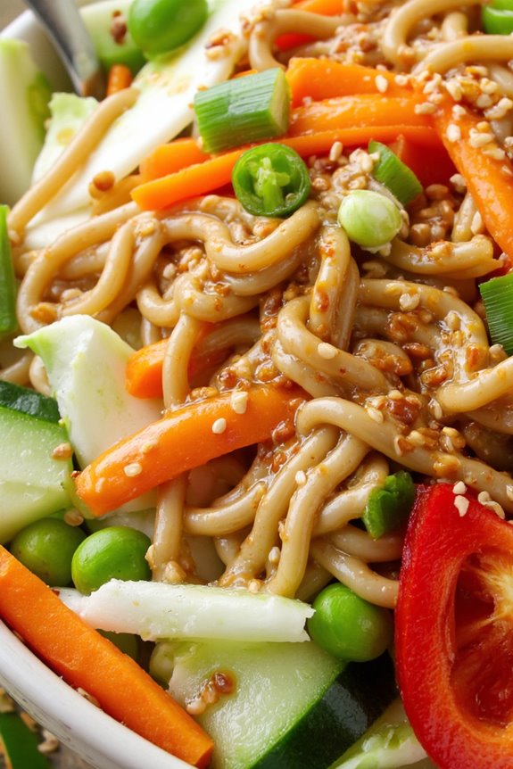udon noodle salad delight