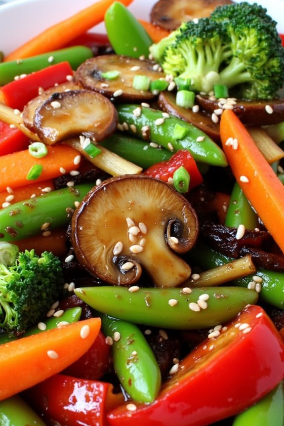 umami rich vegetable stir fry