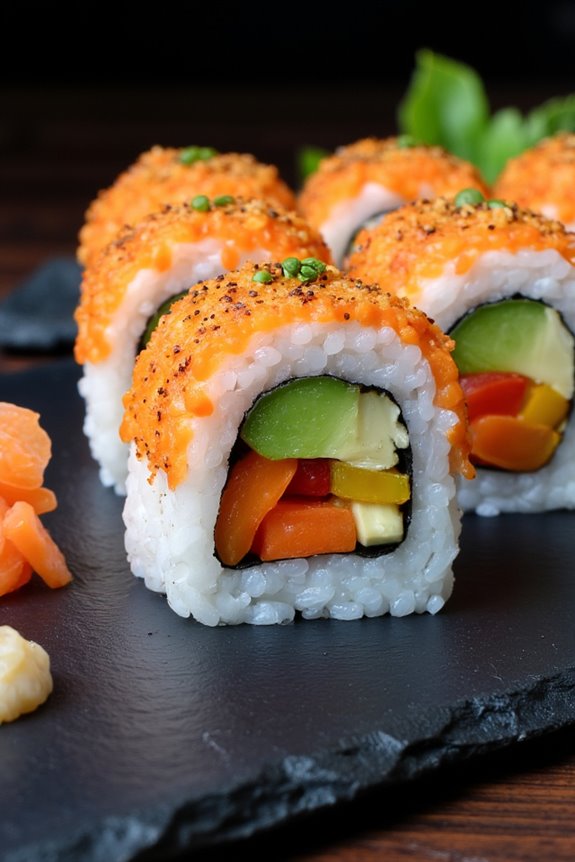 vegetable sushi roll recipe