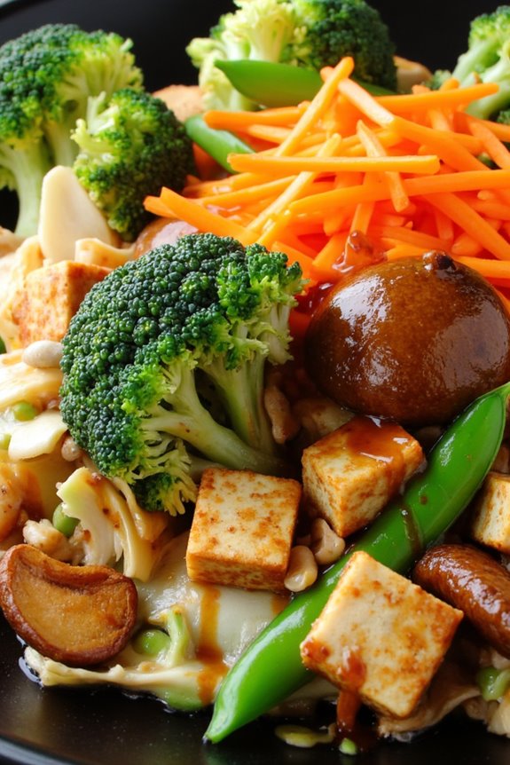 vegetarian new year celebration