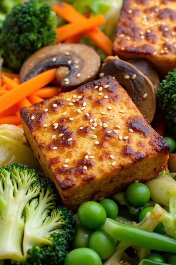 vegetarian stir fry delight