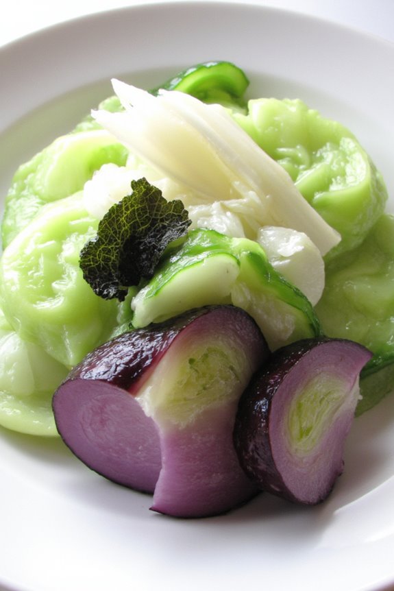 vibrant crunchy japanese pickles