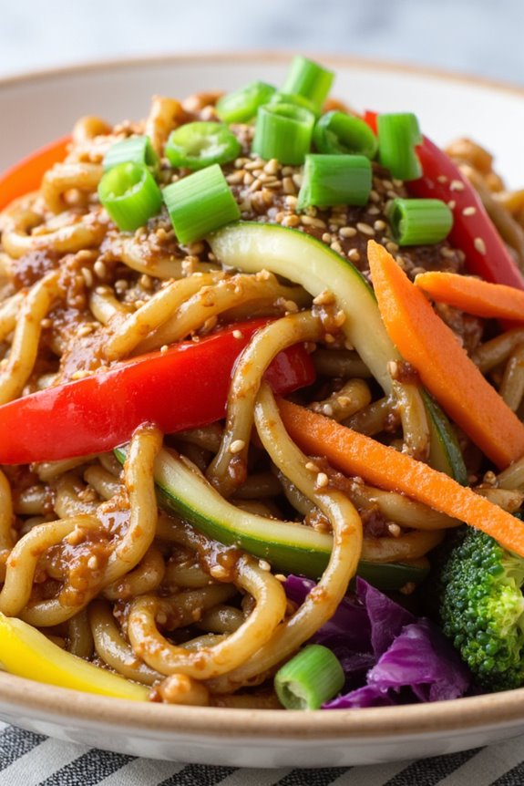 vibrant flavorful vegetable stir fry