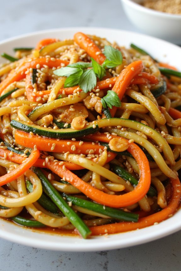 vibrant healthy vegetable stir fry