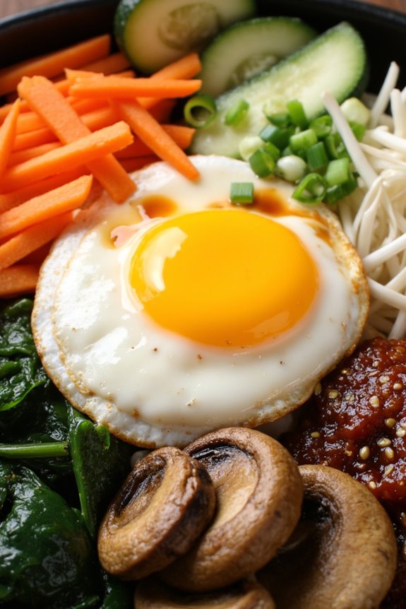 vibrant mixed rice dish