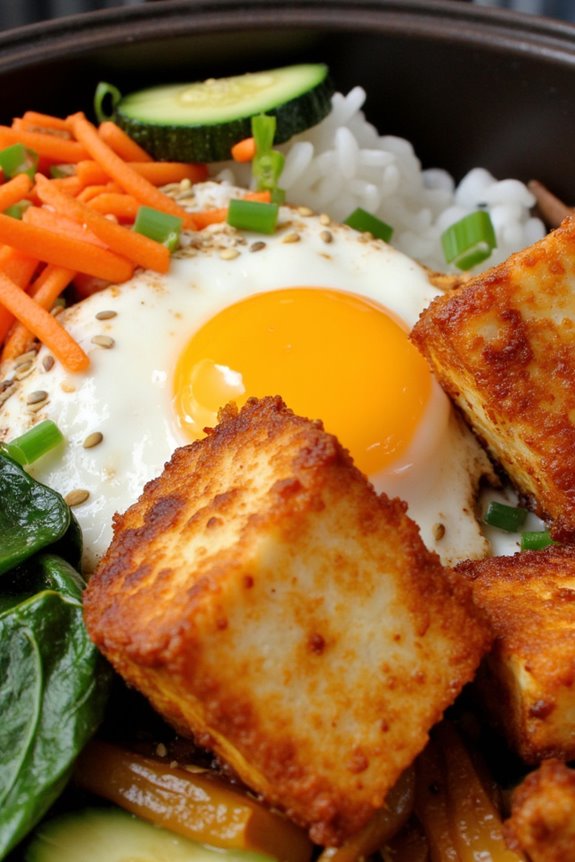 vibrant mixed rice dish