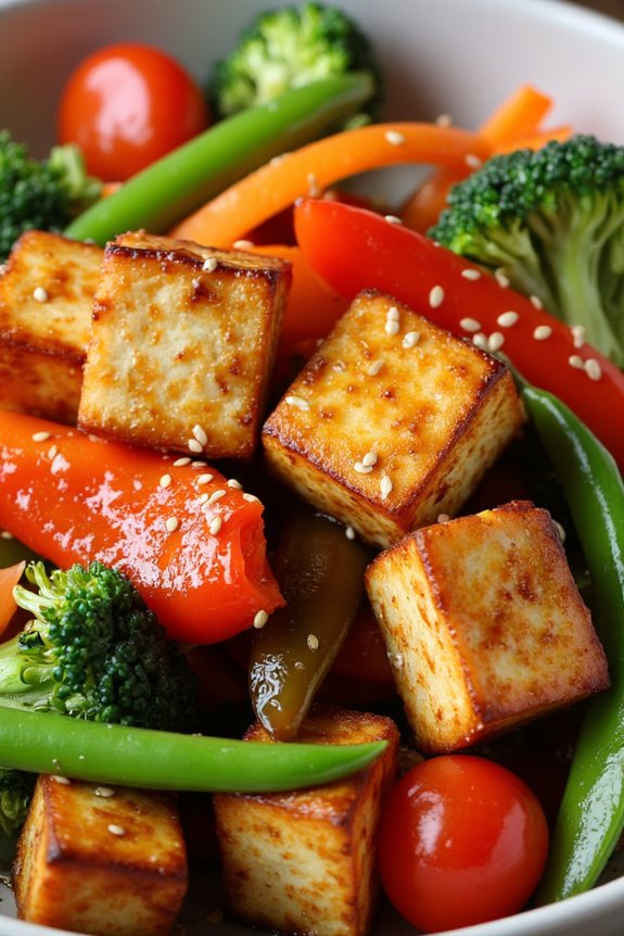 vibrant sheet pan meal